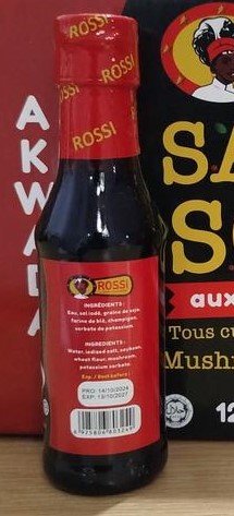 Sauce Soja ROSSI - Petite Bouteille